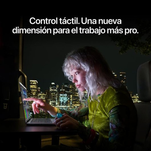 Apple MacBook Pro PROLED XDR Táctil 16" M5 Pro 18 núcleos 24GB 1TB SSD GPU 20 núcleos Negro espacial