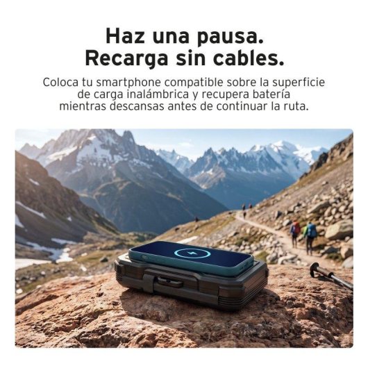 Power Bank HEAD Trek 20.000 mAh 22 W Carga solar