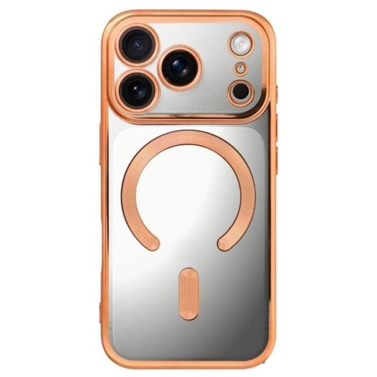 Funda COOL para iPhone 17 Pro / 18 Pro Magnética Borde Dorado