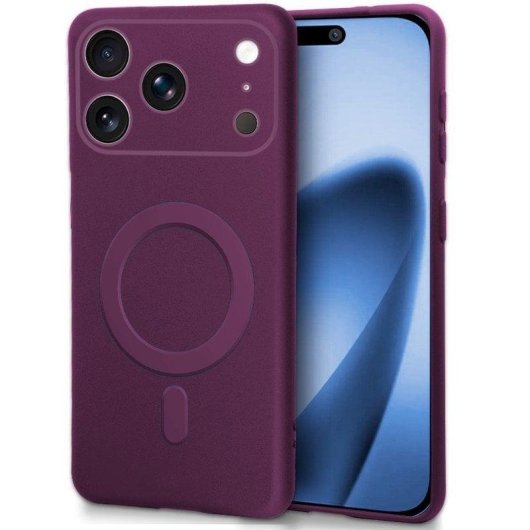 Funda COOL para iPhone 17 Pro Max / 18 Pro Max Magnética Cover Vino