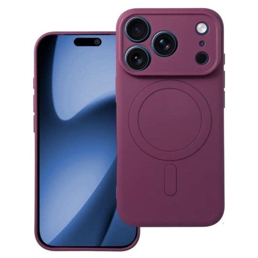 Funda COOL para iPhone 17 Pro Max / 18 Pro Max Magnética Cover Vino