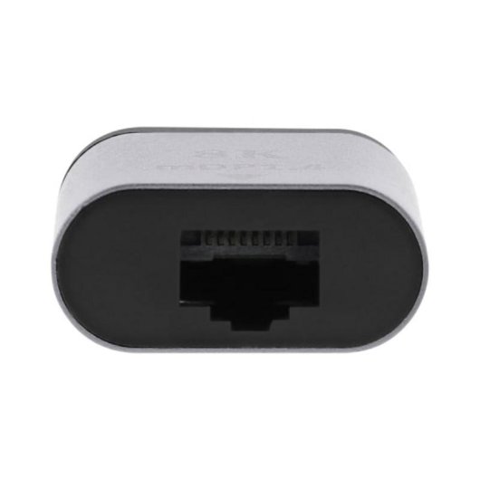 Adaptateur TnB MINITCRJ45 RJ-45 vers USB Type-C Gris