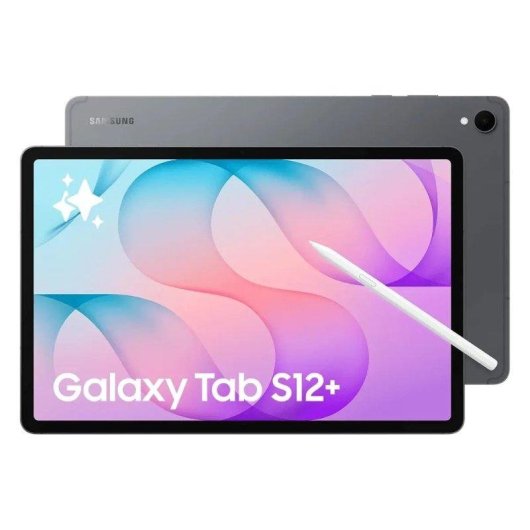 Tableta Samsung Galaxy Tab S12 Plus Wi-Fi 12,6" 12 GB 512 GB con lápiz óptico, gris