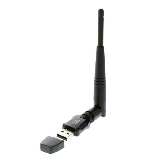 Adaptador WiFi USB TnB ADWF600AC 600 Mbps Doble Banda Antena 3 dBi