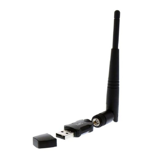 Adaptador WiFi USB TnB ADWF600AC 600 Mbps Doble Banda Antena 3 dBi
