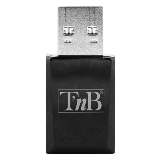 Adaptador Wi-Fi TnB ADWF1300ACN USB 3.0 AC1300 Negro