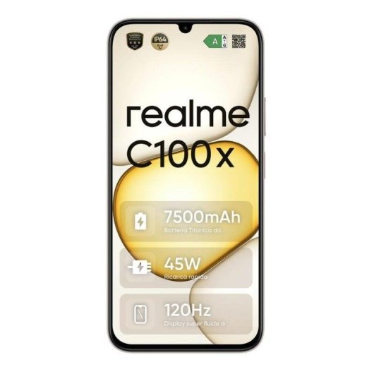 Realme C100x 4G 4 GB 256 GB 6,8" Dorado