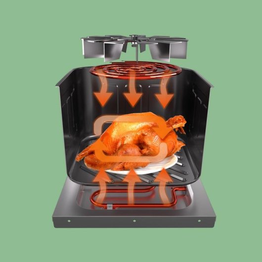 Air Fryer TM Electron TMPFR290 9 L 2000 W Dupla Resistência