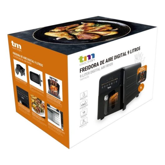 Air Fryer TM Electron TMPFR290 9 L 2000 W Dupla Resistência