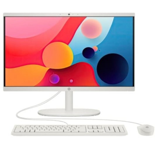 PC Tout-en-un HP 22-dg0042ns Intel N200 8 Go 512 Go SSD UHD 21,45" FreeDOS