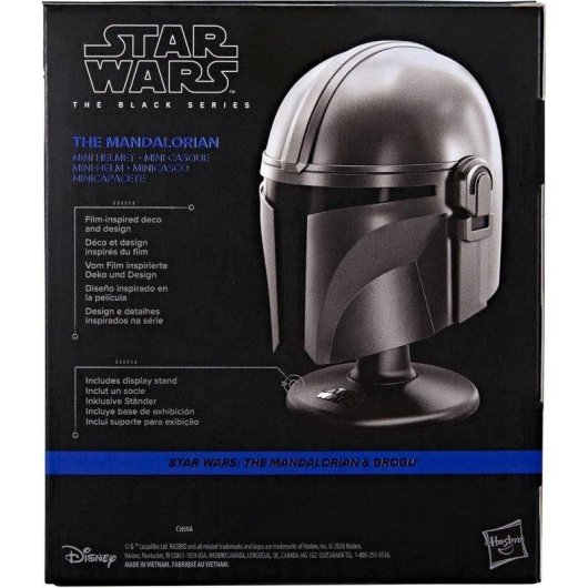 Replica casco mini The Mandalorian Grogu 15 cm Hasbro