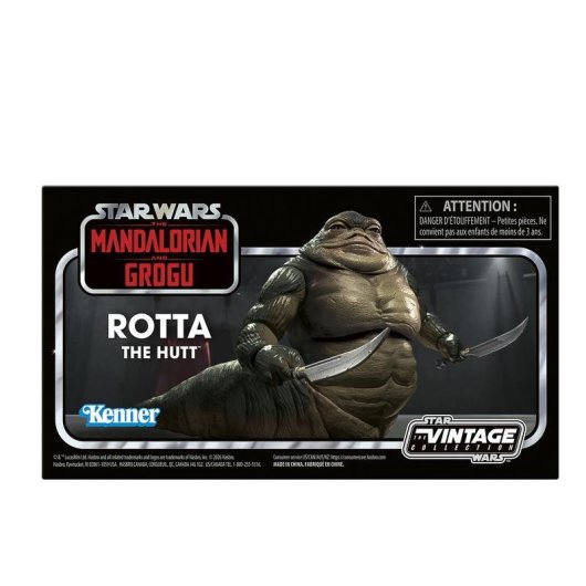 Figura de acción Rotta el Hutt Hasbro Star Wars The Vintage Collection 9,5 cm