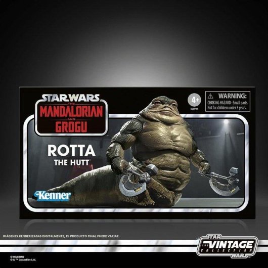 Figura de acción Rotta el Hutt Hasbro Star Wars The Vintage Collection 9,5 cm