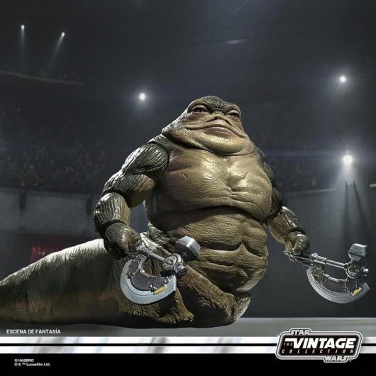 Figura de acción Rotta el Hutt Hasbro Star Wars The Vintage Collection 9,5 cm