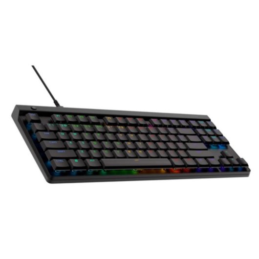 Teclado Logitech G G515 TKL Wired gaming mecanico Low Profile RGB preto Portuguese