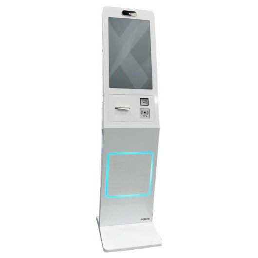 Kiosco TPV Approx appKIOSK01 Intel Celeron J6412/8 GB/128 GB SSD/21,5" táctil NFC