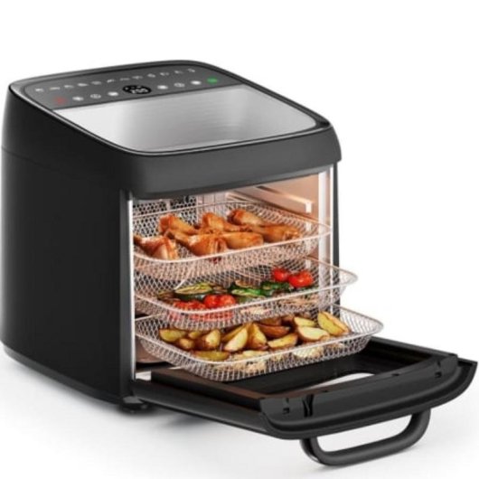 Fornetto Elettrico Princess Vision 12,6 L 33,7 cm AirFryer Nero