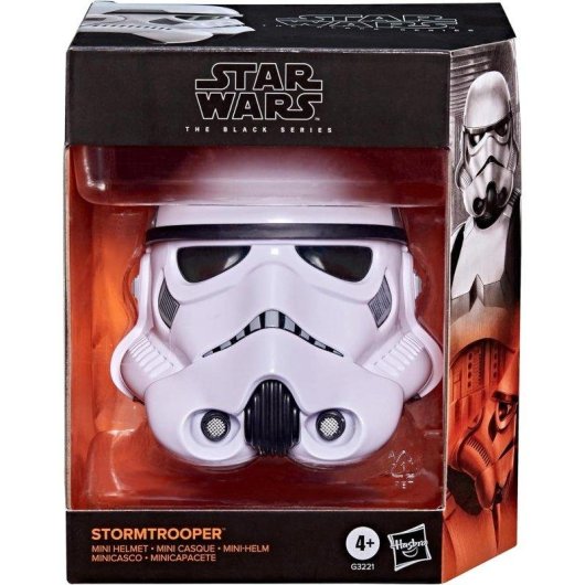 Capacete Stormtrooper mini The Black Series Hasbro 15 cm