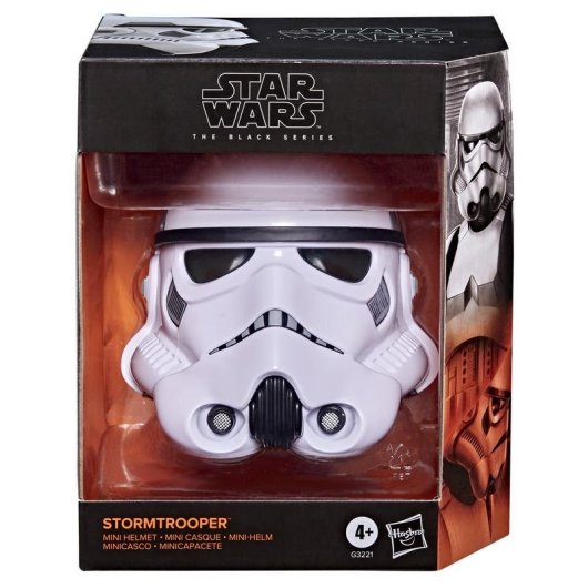 Capacete Stormtrooper mini The Black Series Hasbro 15 cm