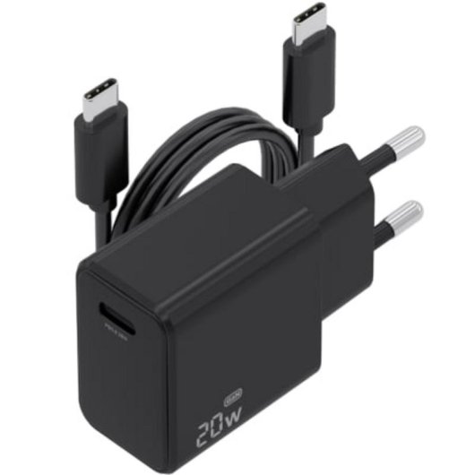 GaN USB-C Ladegeraet 20W ASCH-20W1P082-BK