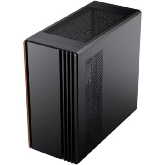 Caja semitorre Hiditec ORIGIM ATX con madera, USB-C y 3 ventiladores PWM