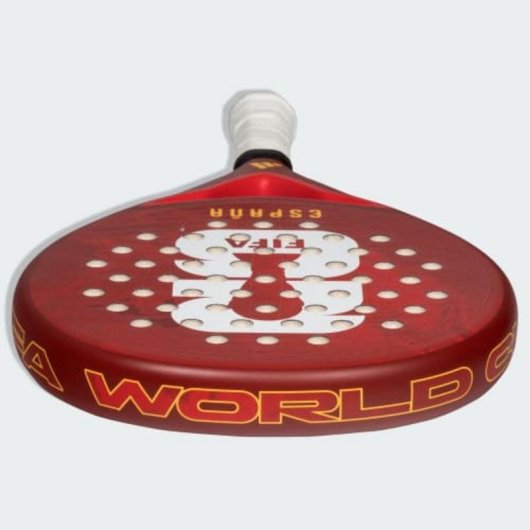 Pala de Pádel Adidas Copa del Mundo España Roja Redonda Control 360-375 g