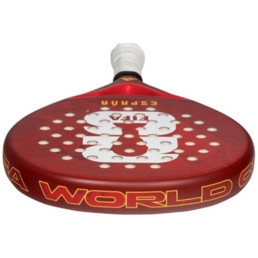 Pala de Pádel Adidas Copa del Mundo España Roja Redonda Control 360-375 g