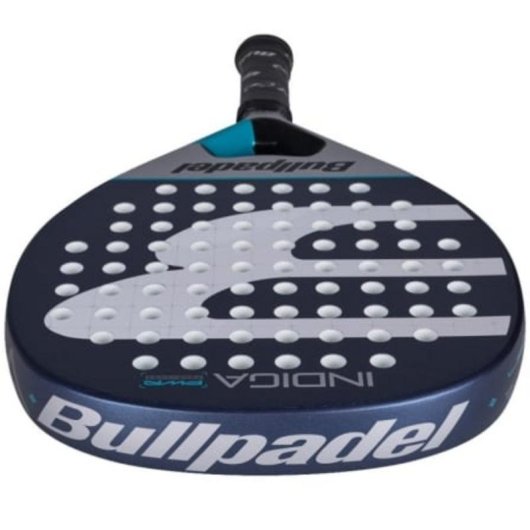 Pala de pádel Bullpadel Indiga Power forma diamante balance alto