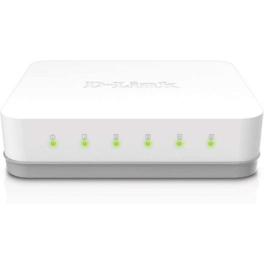 Conmutador D-Link GO-SW-5G de 5 puertos Gigabit no gestionado
