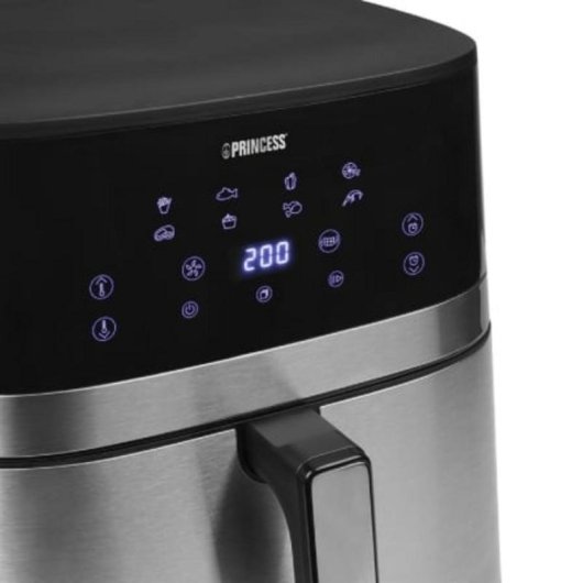 Freidora de aire Princess 182474 DualHeat 7 L 2300 W doble resistencia