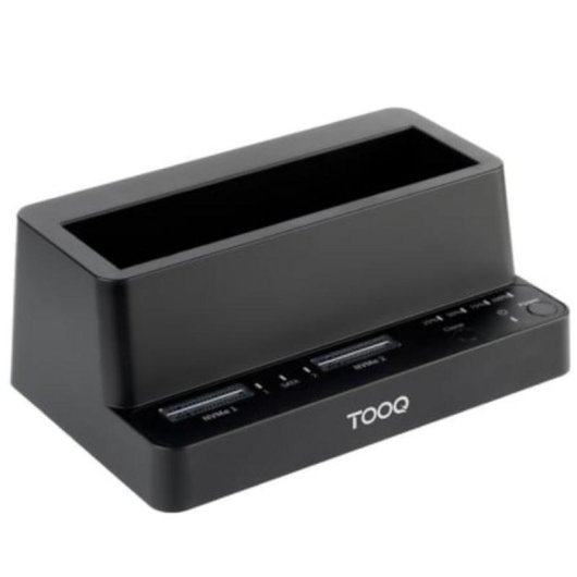 Docking station TooQ TQDS-502B USB-C NVMe con clonazione