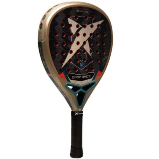 Pala de Pádel Drop Shot Axion Attack Junior Jon Sanz Fibra de Vidrio EVA Soft