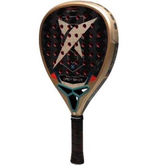 Pala de Pádel Drop Shot Axion Attack Junior Jon Sanz Fibra de Vidrio EVA Soft