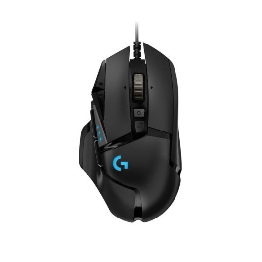 Ratón Logitech G G502 HERO USB 25600 DPI negro RGB 11 botones