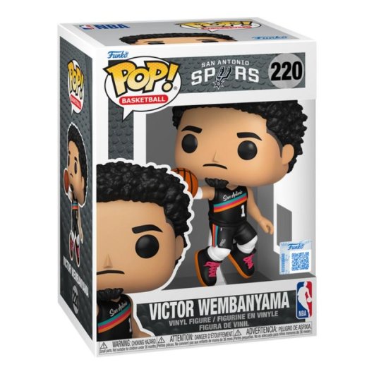 Figura Funko Pop Victor Wembanyama City Edition Spurs