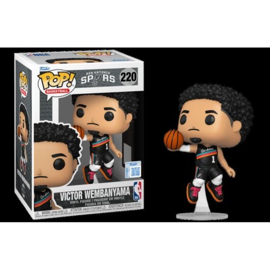 Figura Funko Pop Victor Wembanyama City Edition Spurs