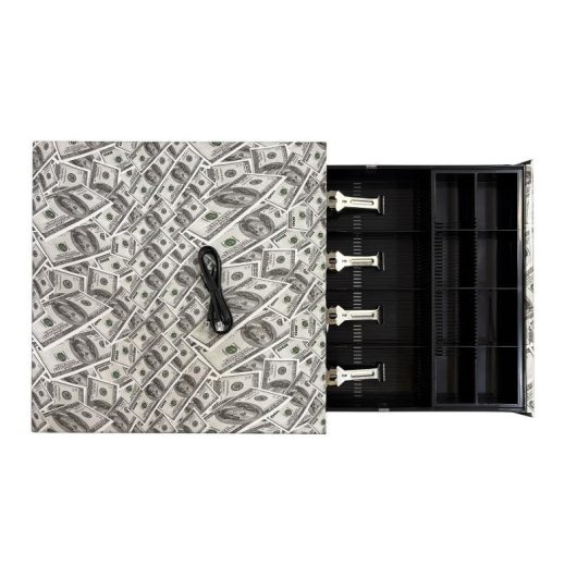 Cajón de efectivo Premier 410-HQ Automático y manual 4 billetes 8 monedas RJ12
