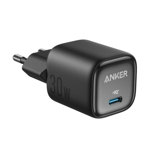 Chargeur mural Anker 30 W USB-C Power Delivery noir