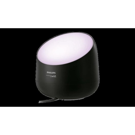 Lámpara de mesa Philips Squire Lite LED inteligente Wi-Fi negra