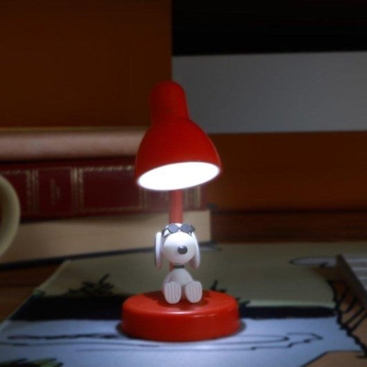 Mini Lámpara Blue Sky Peanuts Snoopy 13 cm con Cable USB-C