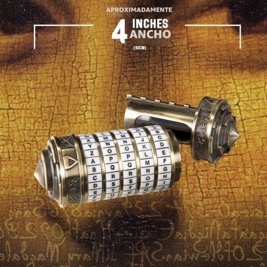 Cryptex The Noble Collection Da Vinci Code Replique fonctionnelle