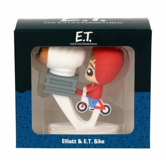 Mini Figura SD Toys Elliott y E.T. el Extraterrestre Pokis 8 cm