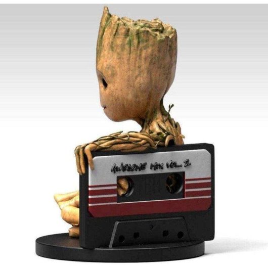 Hucha Baby Groot con Casete 20 cm Marvel Semic Studios PVC