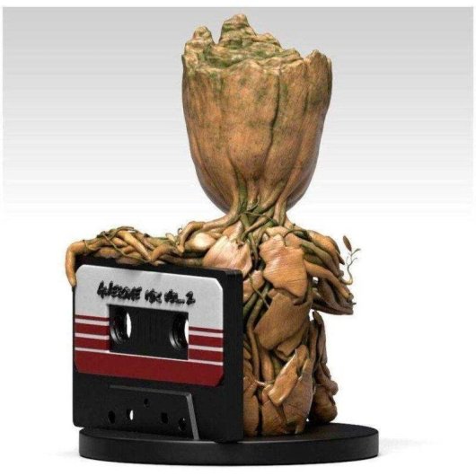 Hucha Baby Groot con Casete 20 cm Marvel Semic Studios PVC