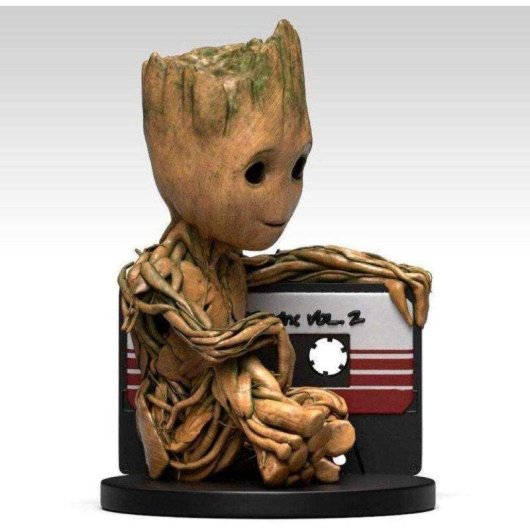 Hucha Baby Groot con Casete 20 cm Marvel Semic Studios PVC