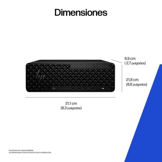 PC de bureau HP Z2 SFF G1i Intel Core Ultra 7 265 32GB 1TB SSD RTX A400 Win 11 Pro