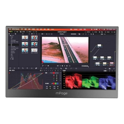 Écran PC MAXCOM MPAGE15 15,6" Full HD 60 Hz IPS 6 ms Haut-parleurs