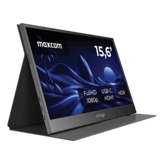 Écran PC MAXCOM MPAGE15 15,6" Full HD 60 Hz IPS 6 ms Haut-parleurs