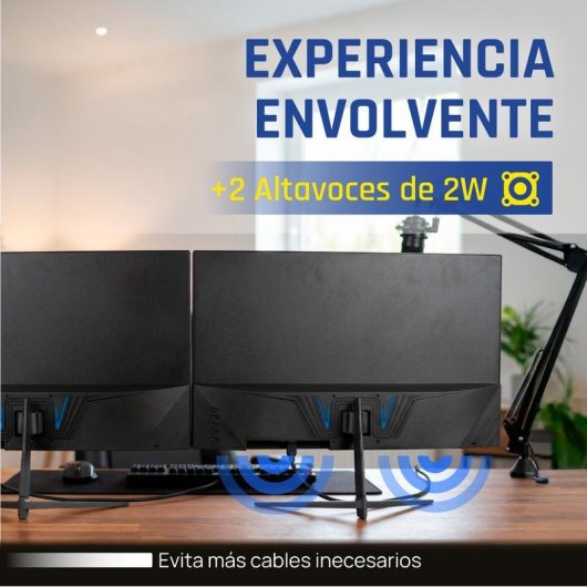 Monitor PC iggual ML24SDP 23,8" Full HD 120 Hz IPS 1 ms Altoparlanti