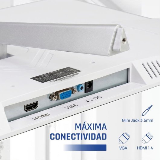 Monitor IGGUAL ML24SW 23,8" FullHD 120 Hz IPS 1 ms blanco